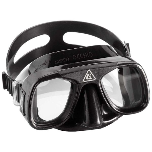 Cressi Spydfiskermaske Superocchio Sort