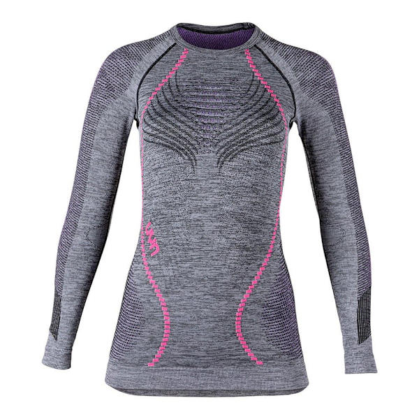 Uyn Ambityon Langærmet Baselayer Grå L-XL Kvinde