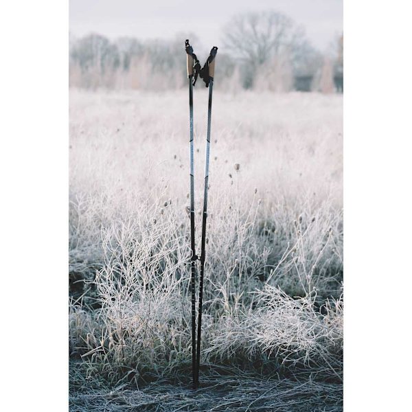 Powerslide Polakker Nordic Skating Carbon Sort 130-170 cm