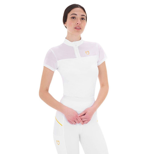Equestro Micro Mesh Kortærmet Polo  S