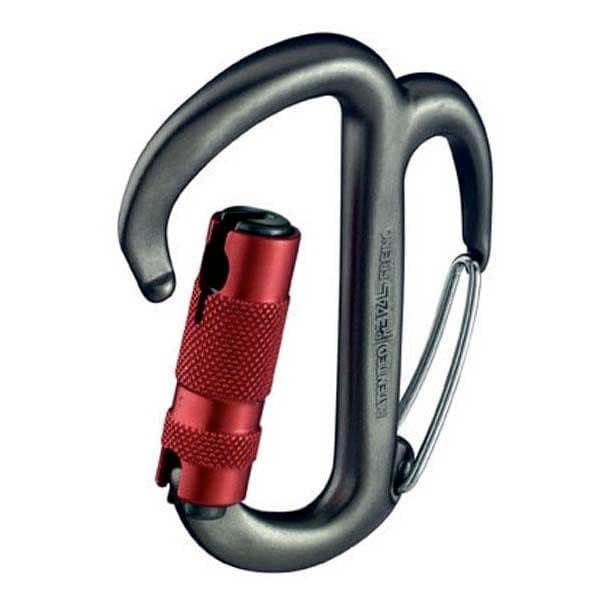 Petzl Snapkrok Freino Twist Lock Röd,Svart
