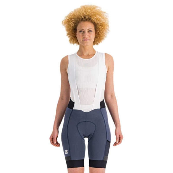 Sportful Bib Shortsit Supergiara Harmaa XS Nainen