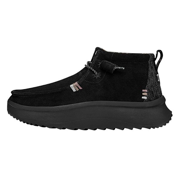 Hey Dude Skor Wendy Peak Hi Suede Svart EU 40 Kvinna