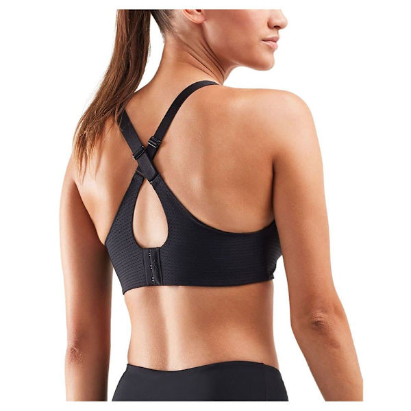 2xu Sports -bh Perform Perforated Sort L Kvinde
