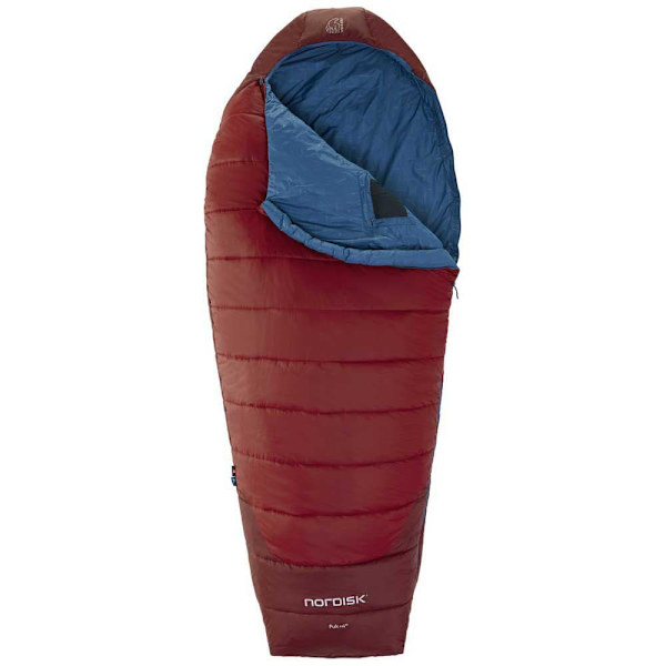 Nordisk Sovepose Puk +4ºc Rød Regular / Left Zipper