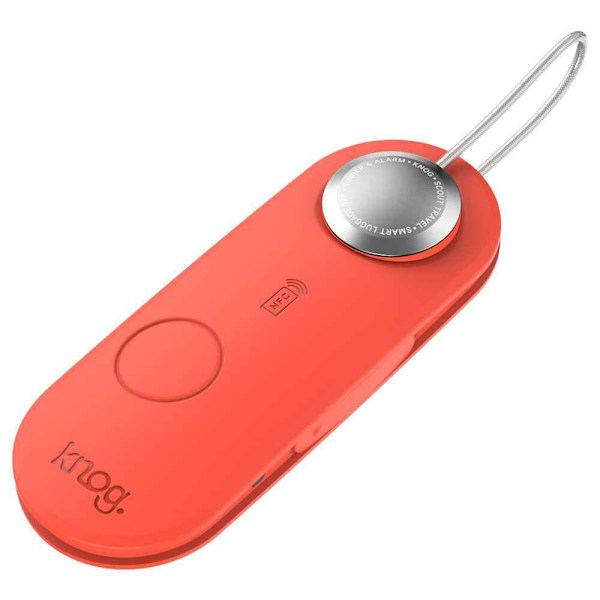 Knog Bagage Lapp. Finder & Alarm För Ios Scout Travel Orange  Pojke