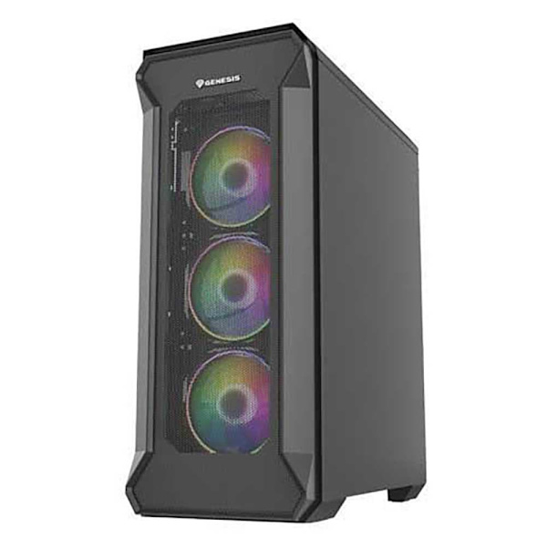 Natec Tårn Sag Irid 505 Argb Sort Sort, Transparent