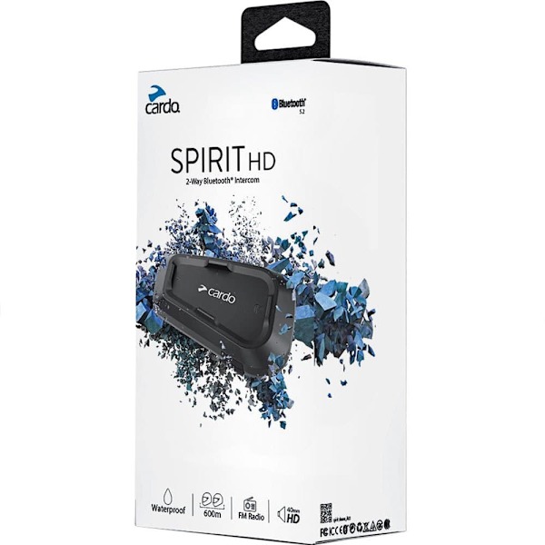 Cardo Samtaleanlæg Spirit Hd Sort Sort