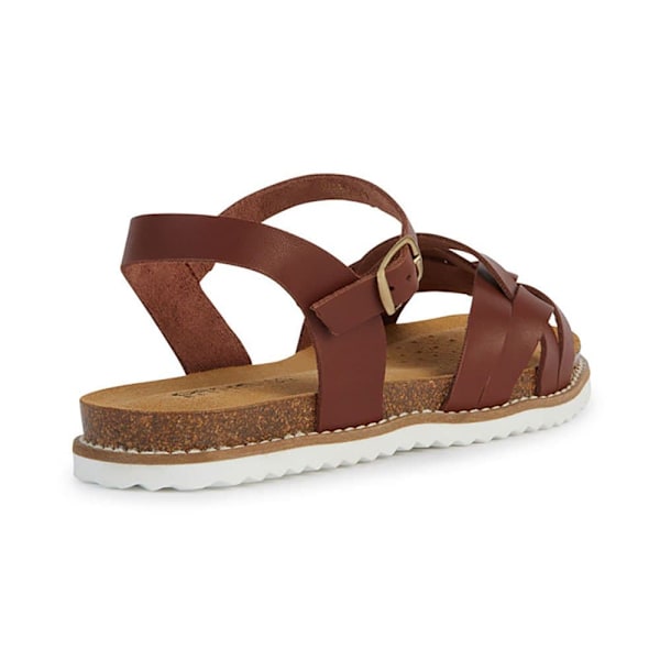Geox D45u5a00043 Leuca Sandaalit Ruskea EU 39 Nainen