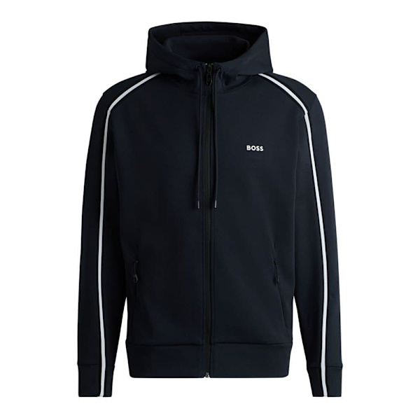 Boss Saggy 1 Sweatshirt Med Lynlås Sort 2XL Mand