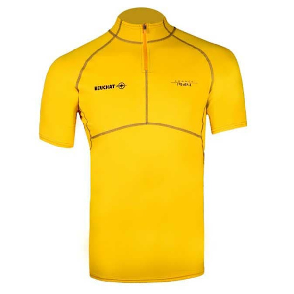 Beuchat Kortærmet T-shirt Atoll Gul XS