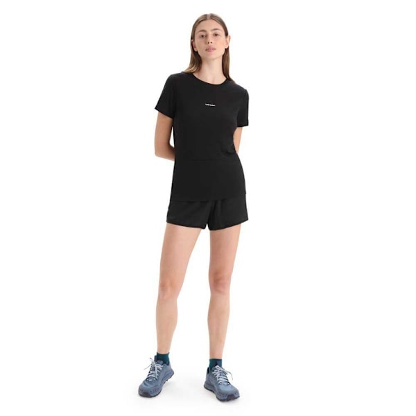 Icebreaker Kortærmet T-shirt Zoneknit™ Sort L Kvinde