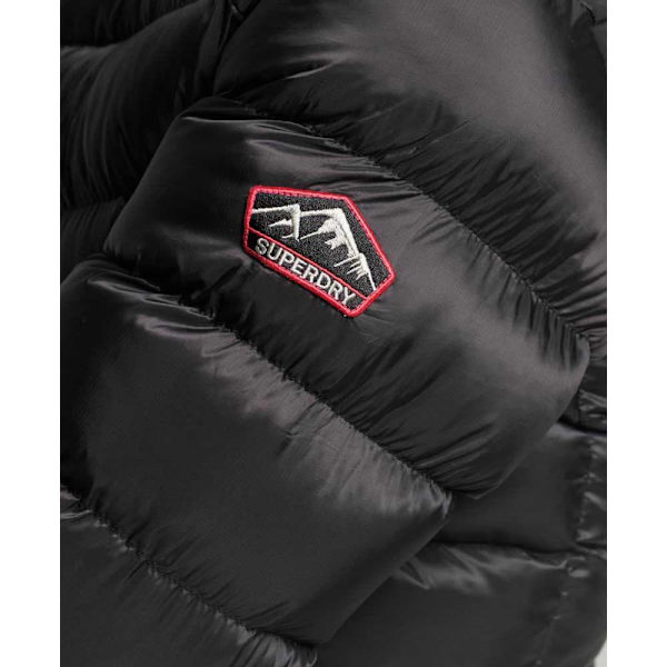 Superdry Polstret Jakke Fuji Sort XS Kvinde