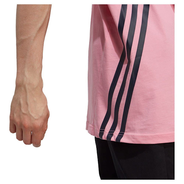 Adidas Sportswear Kortærmet T-shirt Fi 3s Rosa S / Regular Mand