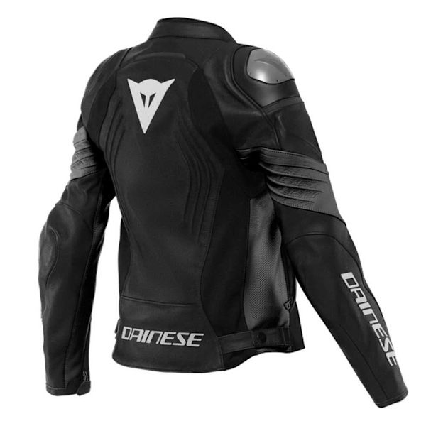 Dainese Racing 4 Rei´itetty Nahkatakki Musta 46 Nainen
