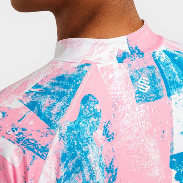 Siroko Slush Watercolor Langærmet Baselayer Flerfarvet L Mand