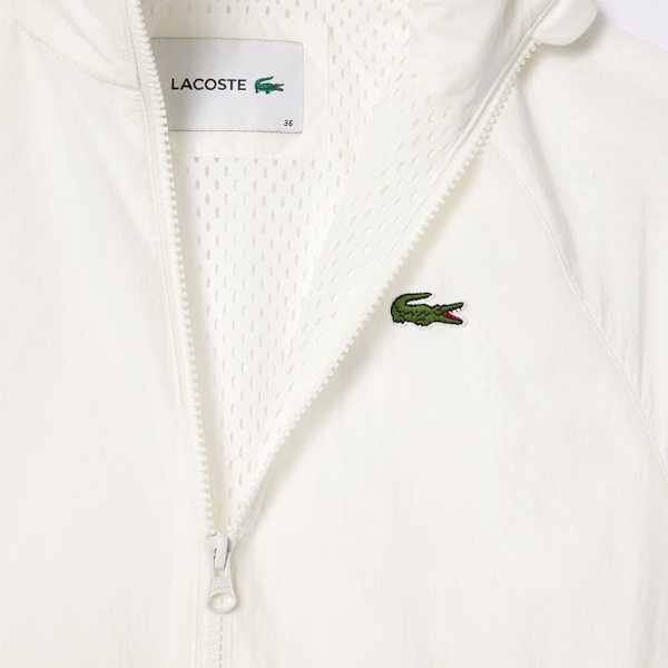 Lacoste Bf7658 Jacka Vit 38 Kvinna