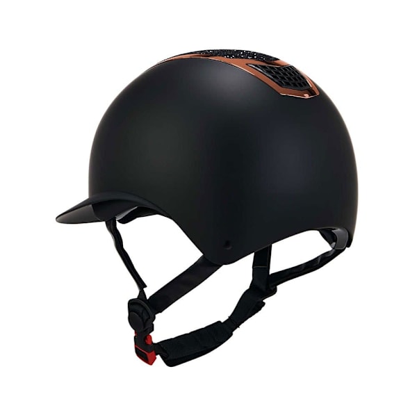 Equestro Hjelm Modello Eclipse Stone Mat Wide Visor (3 Padding)  53-55 cm