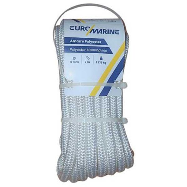 Euromarine Polyester Fortøjningsreb Med Rustfrit Stål Rebbeskyttelse 9 M  14 mm