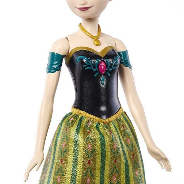 Disney Princess Docka Frozen Anna Musical Grönt