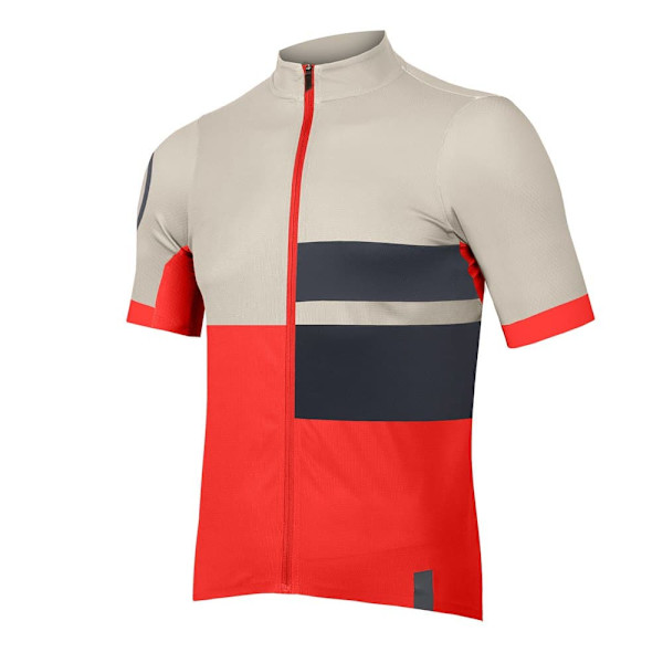 Endura Lyhythihainen Jersey Fs260 Print Punainen L Mies