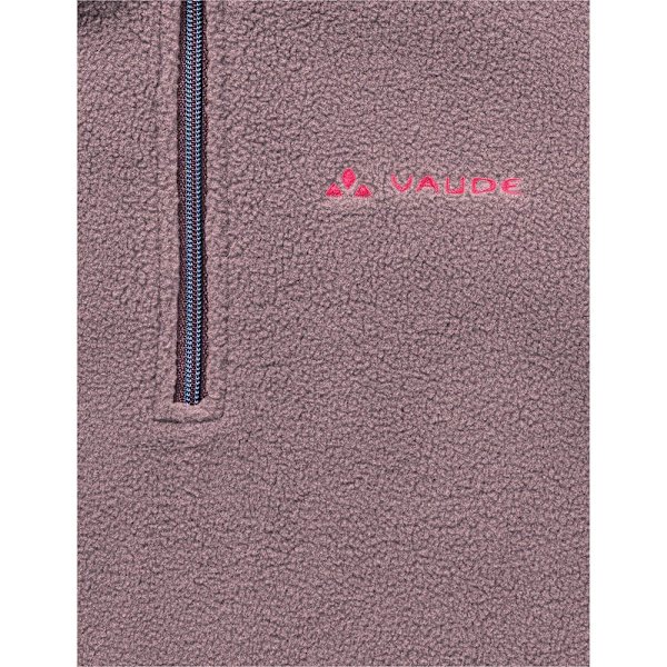 Vaude Pulex Fleece Med Halv Dragkedja Beige 98 cm