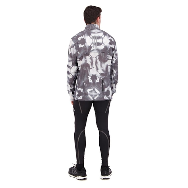 Adidas Jakke Marathon Translucent Sort S / Regular Mand