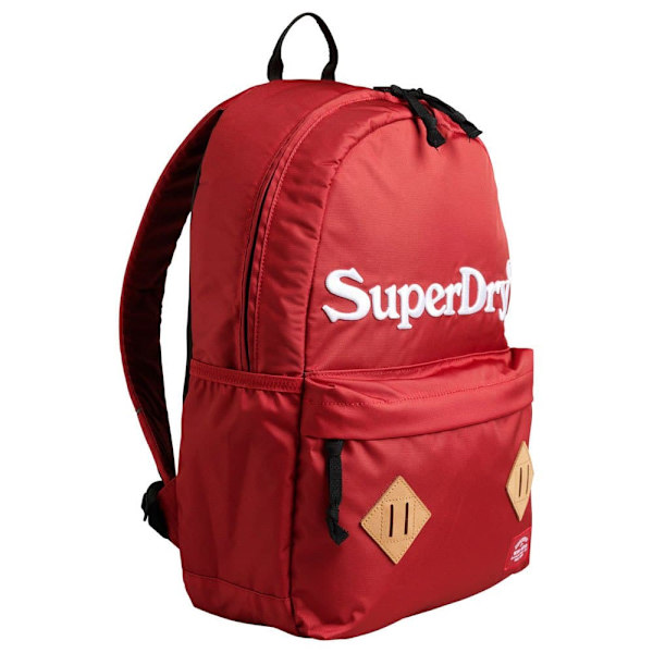 Superdry Ryggsäck Vintage Graphic Montana Röd