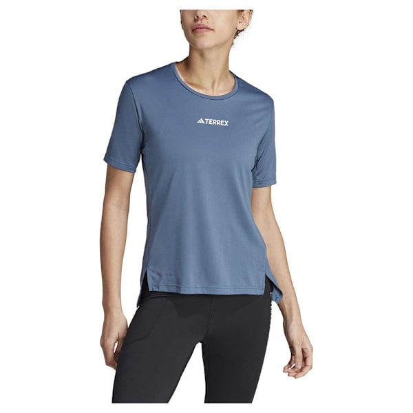 Adidas Lyhythihainen T-paita Terrex Multi Sininen XS Nainen