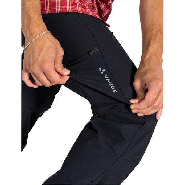 Vaude Farley Stretch Zip Off Byxor Svart 54 Man