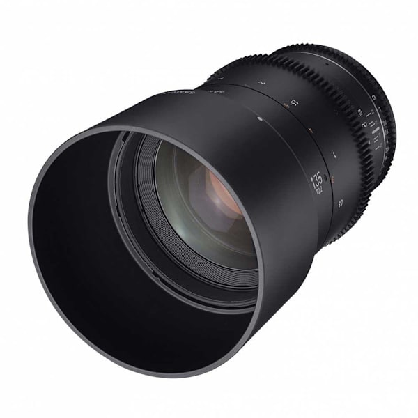 Samyang Linse 135 Mm T2.2 Ed Umc Vdslr Mk 2 Canon Ef Sort