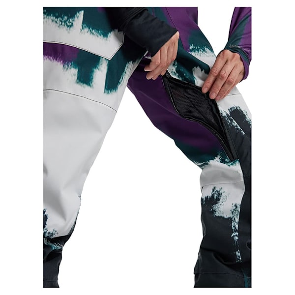 Burton Avalon 2l Stretch Bib Byxor Flerfärgad XS Kvinna