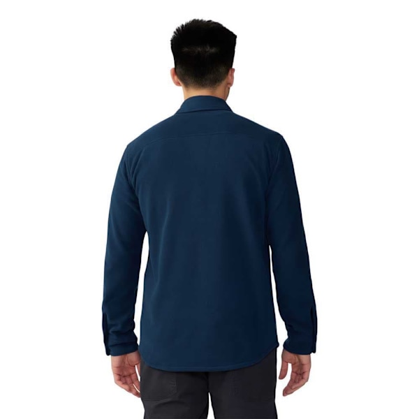 Mountain Hardwear Skjorte Microchill Blå M Mand