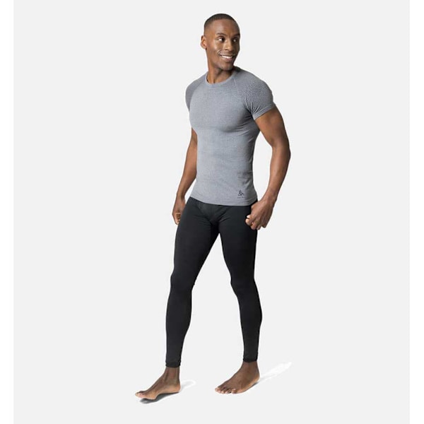 Odlo Kort Ærme Basislag Crew Performance Light Eco Grå 2XL Mand