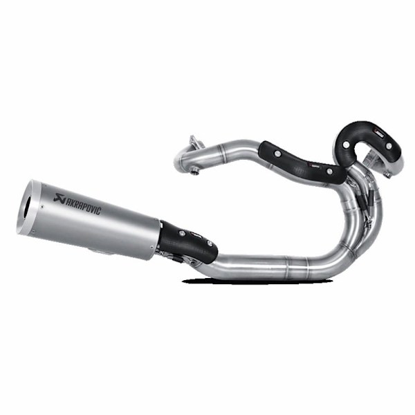 Akrapovic Full Line System Harley Davidson Ref:s-hdrodr1-bavt Silver