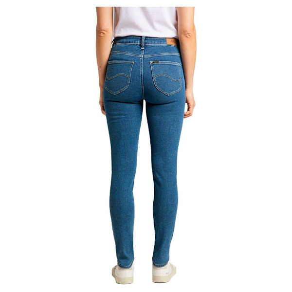 Lee Jeans Scarlett High Blå 31 / 31 Kvinna
