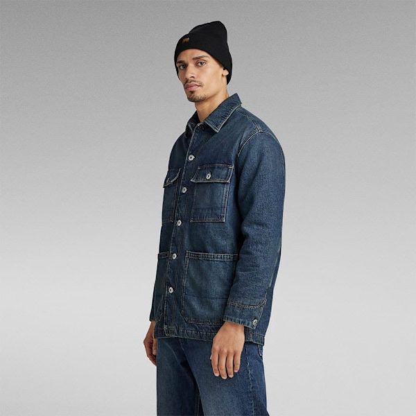 G-star Chore Denimjakke Blå L Mand