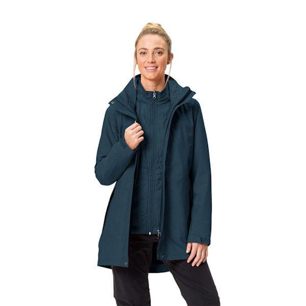 Vaude Jacka Idris 3 In 1 Iii Grönt 40 Kvinna