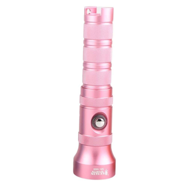 Kraken Nr-1800 15º Sukelluslamppu Pinkki 1800 Lumens