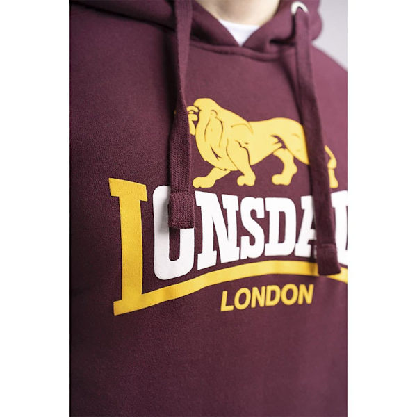 Lonsdale Luvtröja Thurning Röd L Man