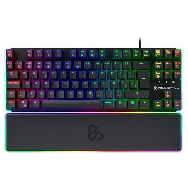 Newskill Rgb Gaming Tastatur Gungnyr Tkl Pro Sort