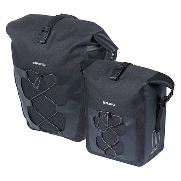 Basil Laukku Navigator Waterproof 12-15l Musta