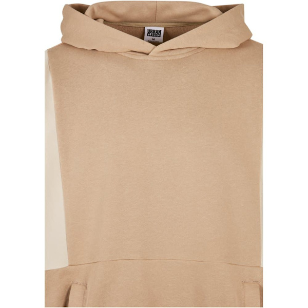 Urban Classics Cut On Hættetrøje Beige M Mand