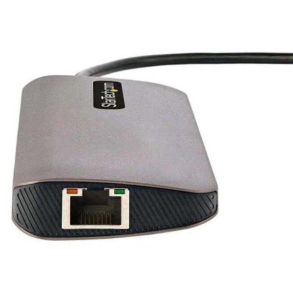 Startech Usb-c Til Rj 115b Multiport 45/hdmi/usb-c/usb-a Adapter Søvfarvet