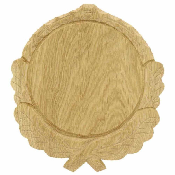 Eurohunt Udskåret Vildsvin Hog Trophy Plate Brun 21 cm