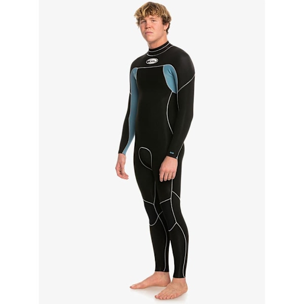 Quiksilver Langærmet Neoprendragt Med Lynlås Bagpå Capsule Saturn 3/2 Mm Sort LS