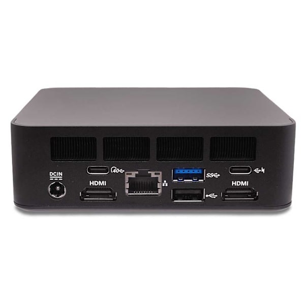 Aopen Den5128 I5-1240p/8gb/512gb Ssd Stationær Pc Sort