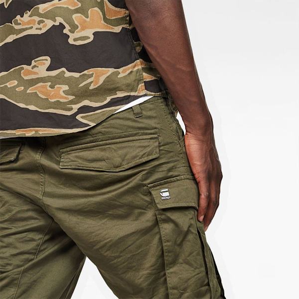G-star Housut Rovic Zip 3d Regular Tapered Vihreä 32 / 32 Mies