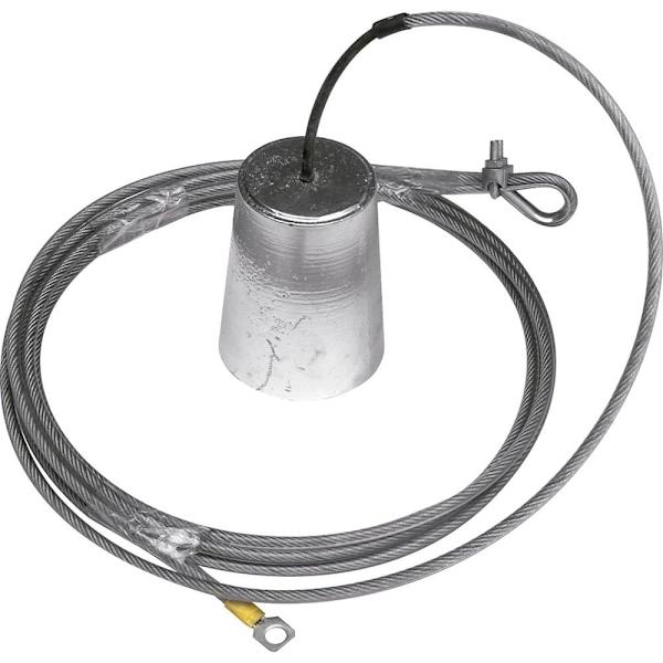 Plastimo Magnesium Hänganod 1.1kg Silver