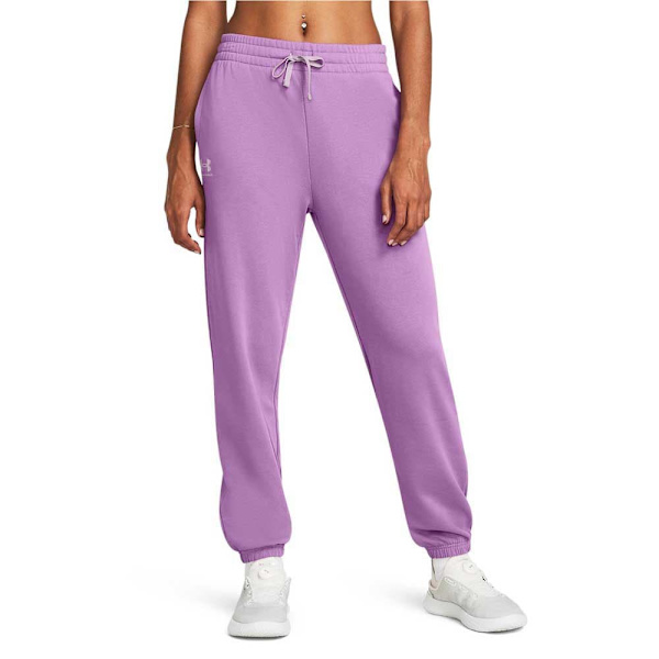 Under Armour Joggare Rival Terry Lila XL / Regular Kvinna